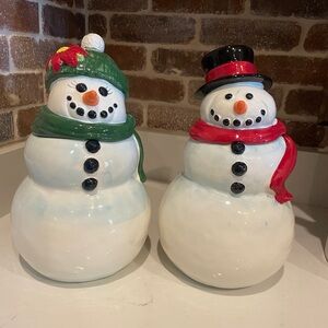 Festive Snowman Holiday Decor Set